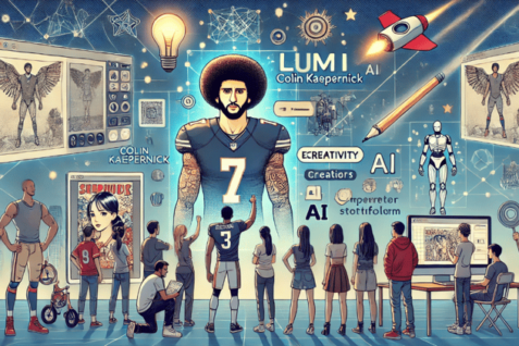 Colin Kaepernick Launches Lumi AI Platform for Creators
