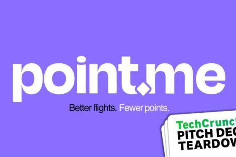 Point Me pitch deck teardown slide COVER
