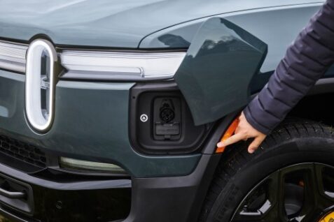 Rivian next gen r1 charging port