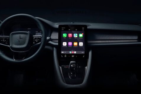 apple carplay polestar