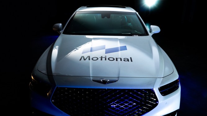 The CEO of Motional is stepping away. motional car