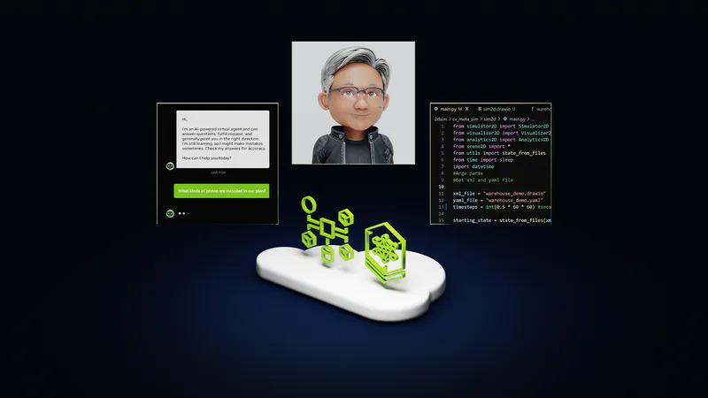 Nvidia Embraces AI Agents and Humanoid Robots at 2023 CES Event 6b6bfc3119866dce3a62960f6bc74bfe 1
